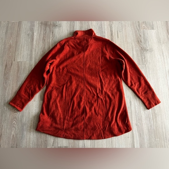 NWT Duluth Trading Co. Women's Plus Frost Lake Tunic Burnt Brick - Size 1X - Picture 10 of 10